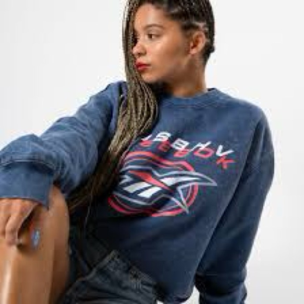 SWEATSHIRT REEBOK X MISBHV PLANET CREWNECK collegiate blue NWT